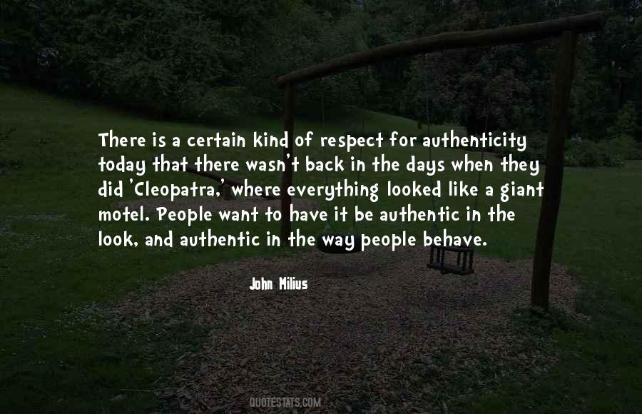 Authentic People Quotes #780448