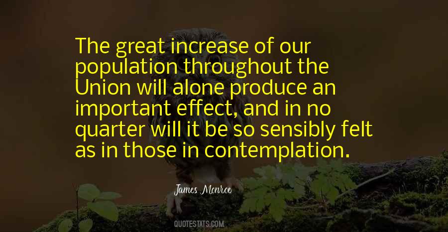 Quotes About Population Increase #256785