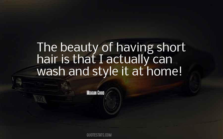 Quotes About Short Hair #1637612