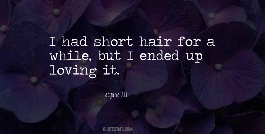 Quotes About Short Hair #1728546