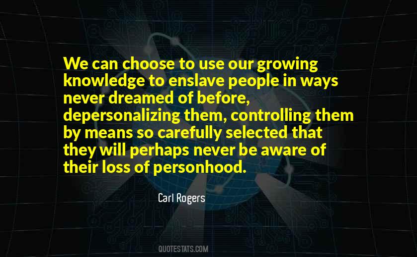 Quotes About Personhood #1088250