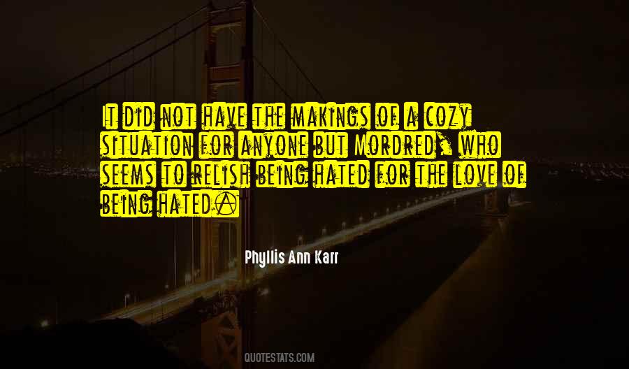 Being Cozy Quotes #1568449
