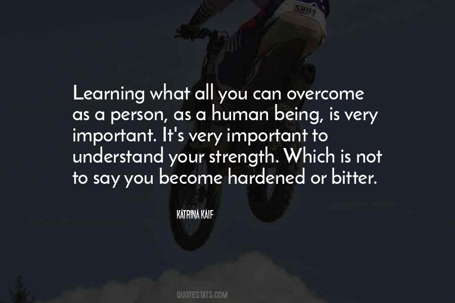Human Strength Quotes #220388