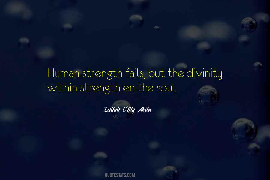 Human Strength Quotes #852727