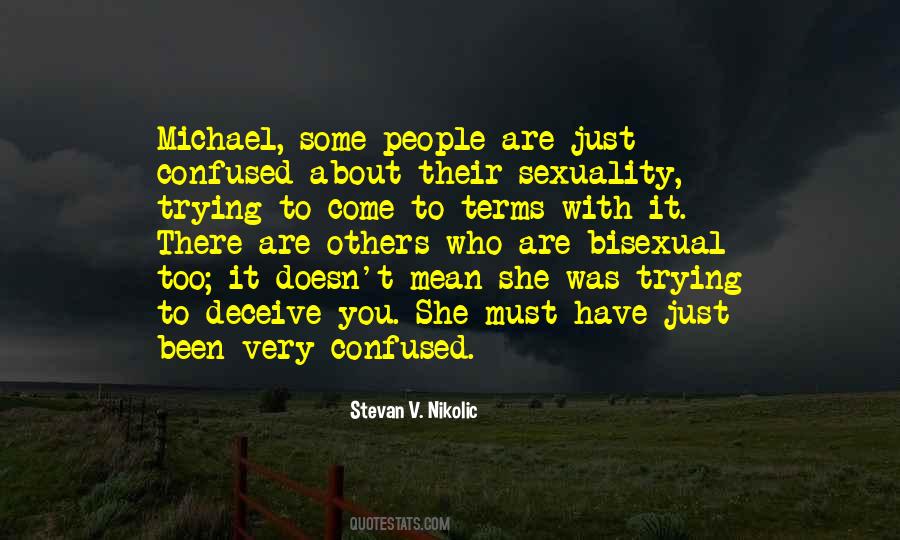 Confused People Quotes #901280
