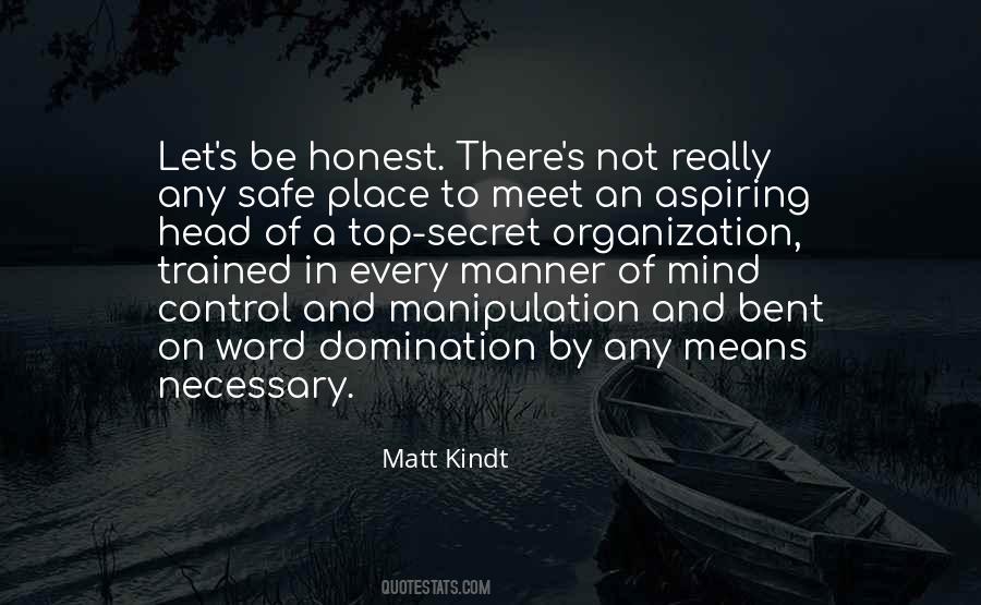 Quotes About Manipulation #1072904