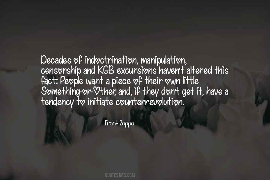 Quotes About Manipulation #1130486