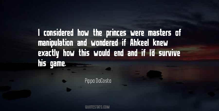 Quotes About Manipulation #1165752