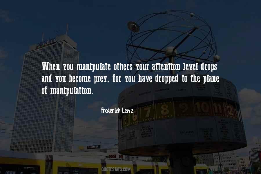 Quotes About Manipulation #1307898