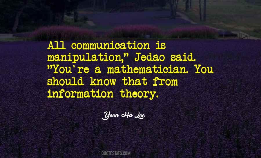 Quotes About Manipulation #1578609