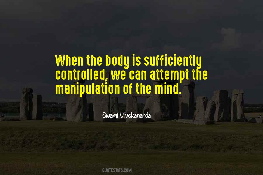 Quotes About Manipulation #1592899