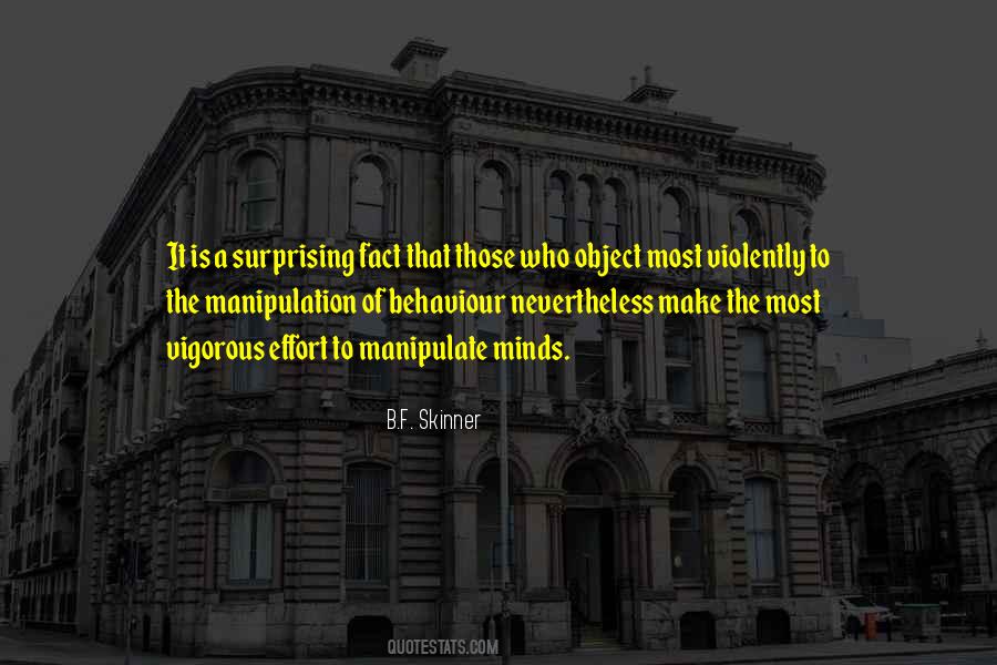 Quotes About Manipulation #1637699