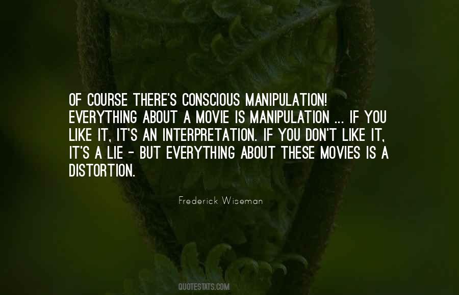 Quotes About Manipulation #1679380