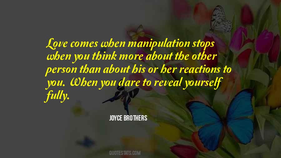 Quotes About Manipulation #1839689