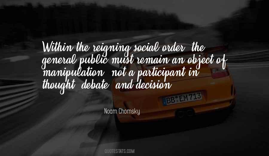 Quotes About Manipulation #1855946