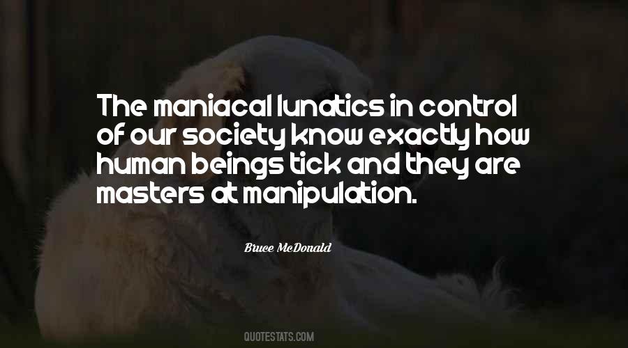 Quotes About Manipulation #257174