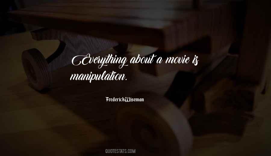 Quotes About Manipulation #340724