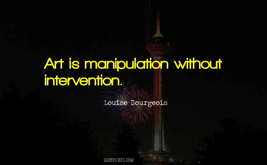 Quotes About Manipulation #924245