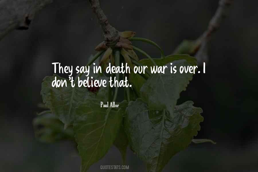 War Is Quotes #1837084