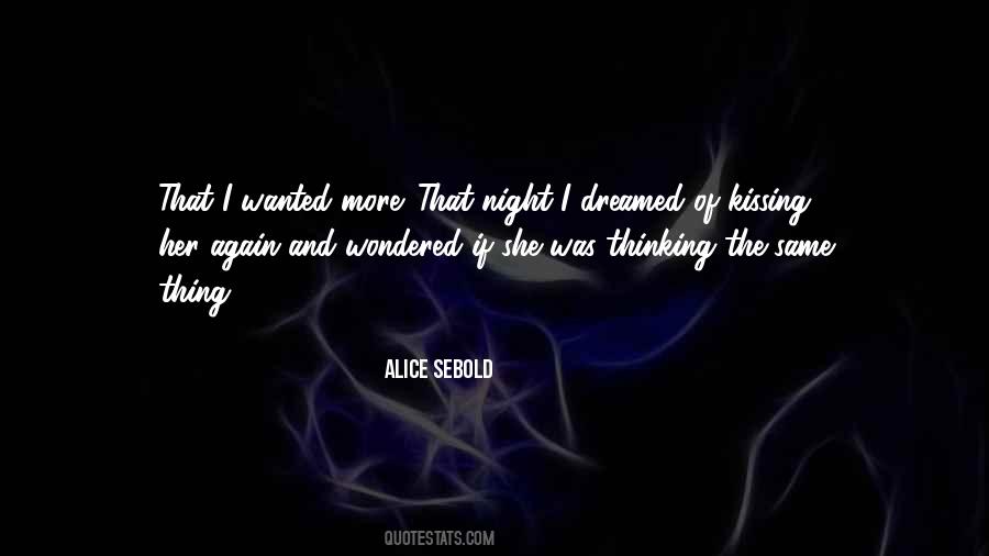 She Dreamed Quotes #1240784