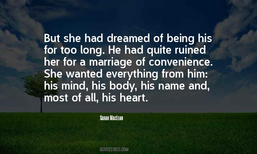 She Dreamed Quotes #412912