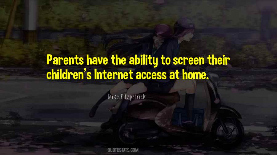 Quotes About Internet Access #1134456