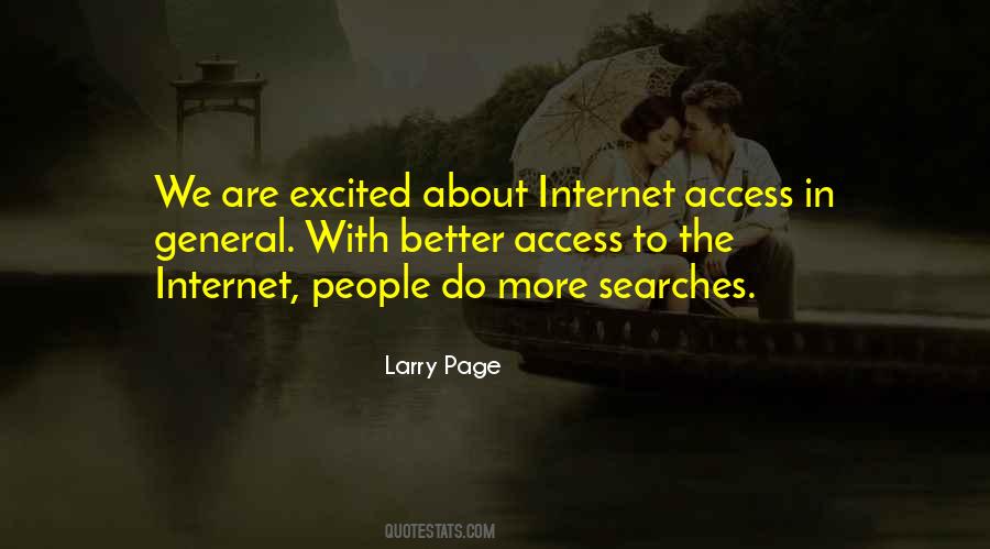 Quotes About Internet Access #1583374