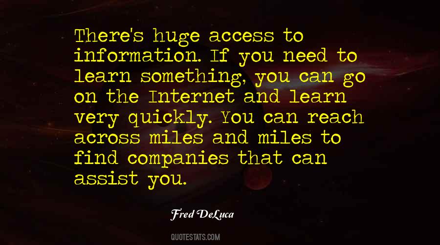 Quotes About Internet Access #509540