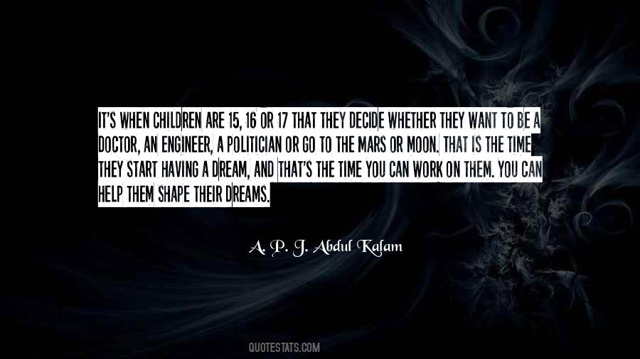 Quotes About Children's Dreams #1613098