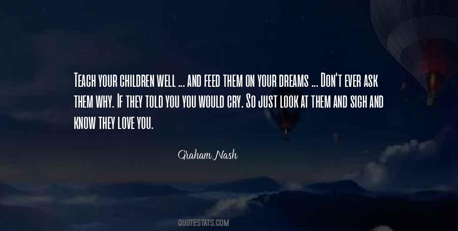 Quotes About Children's Dreams #600188