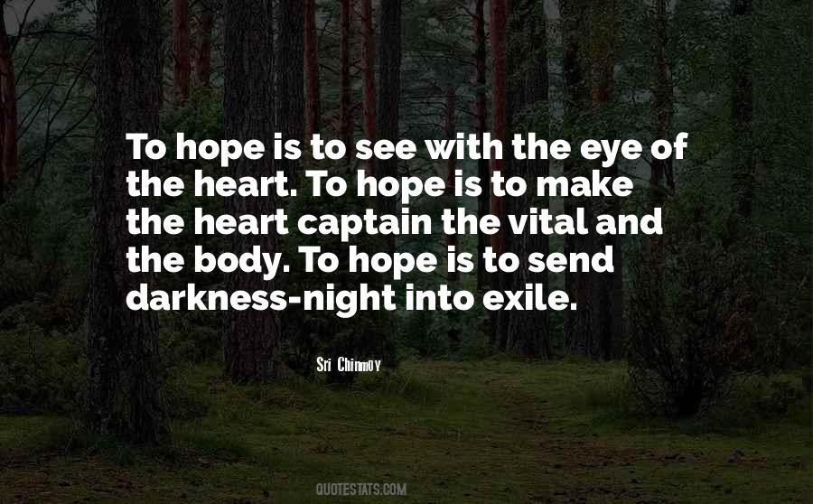 Quotes About Hope In Darkness #48975