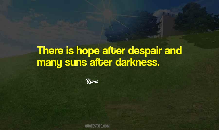 Quotes About Hope In Darkness #499934