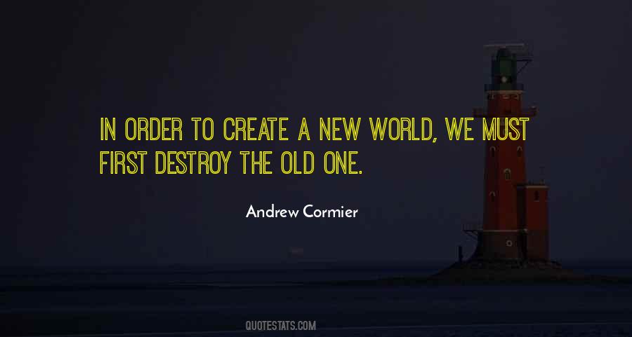 Quotes About A New World #1169763