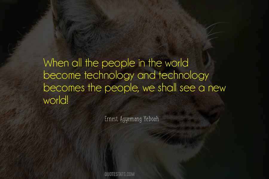 Quotes About A New World #1737629