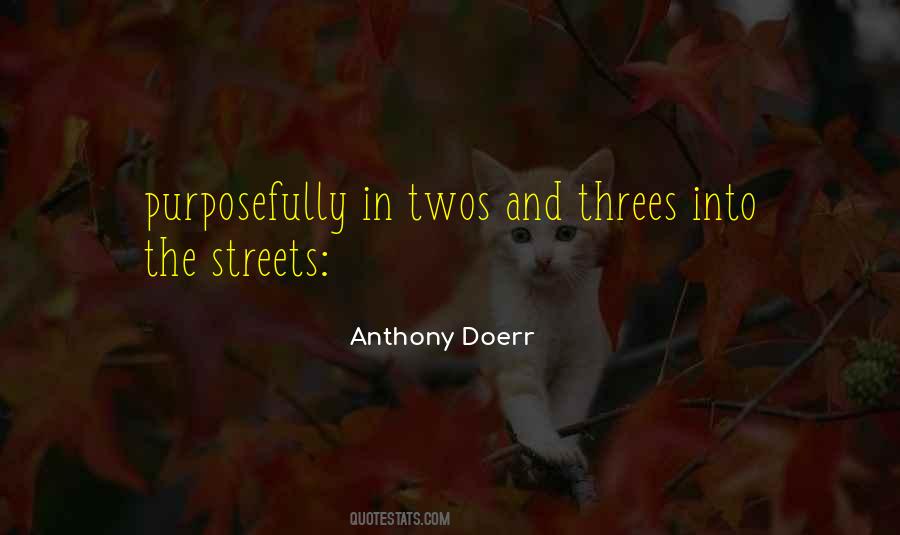 Quotes About Threes #81081