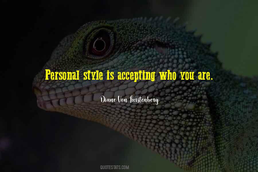 Quotes About Accepting Who You Are #928542