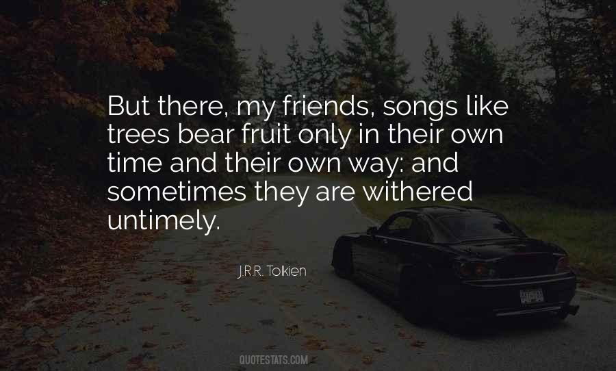 Quotes About Fruit Trees #1872768