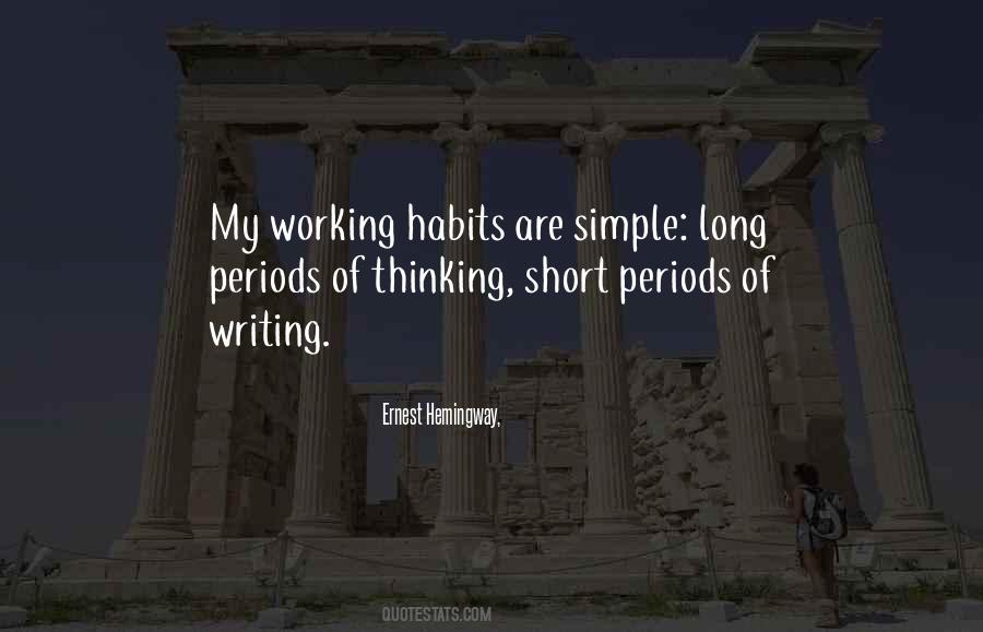 Quotes About Writing Ernest Hemingway #1043726