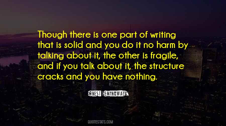 Quotes About Writing Ernest Hemingway #376205