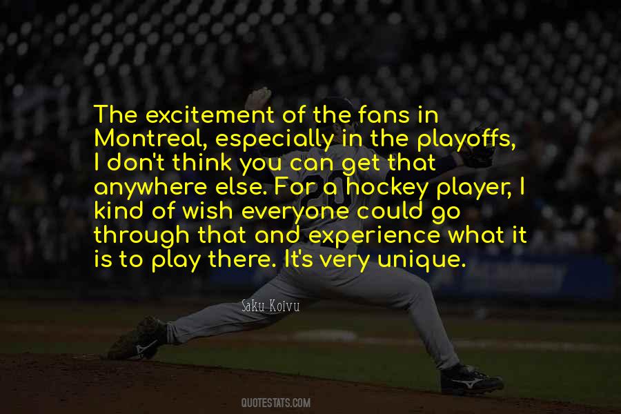 Quotes About Hockey Fans #979469