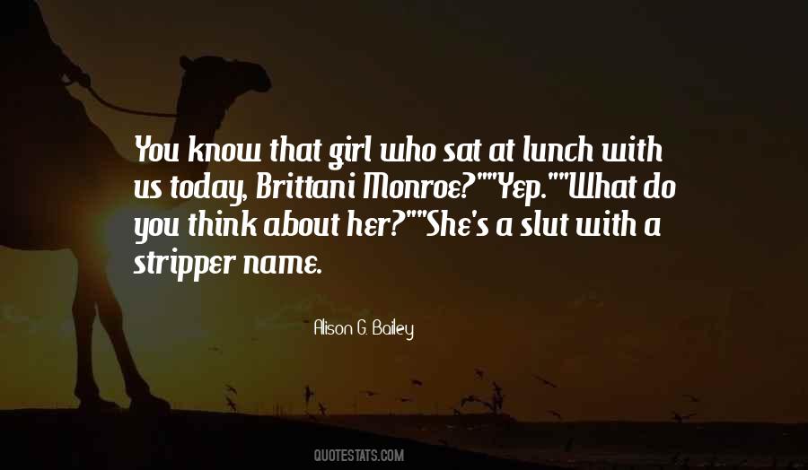 Quotes About That Girl #933334