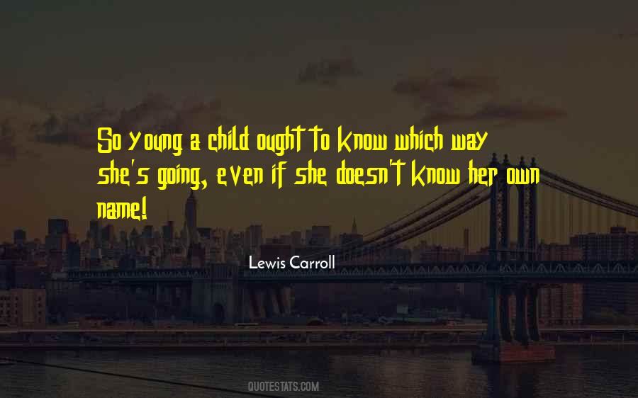 Young Child Quotes #145897