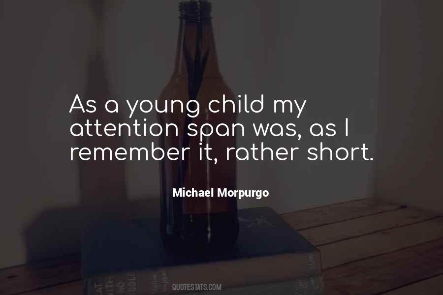 Young Child Quotes #450906