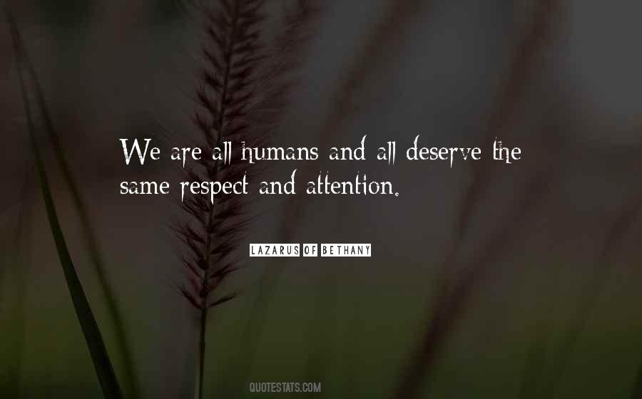 Quotes About Humans #1734721