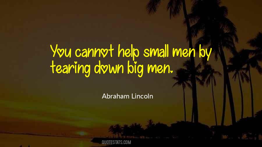 Tearing Down Someone Quotes #566947