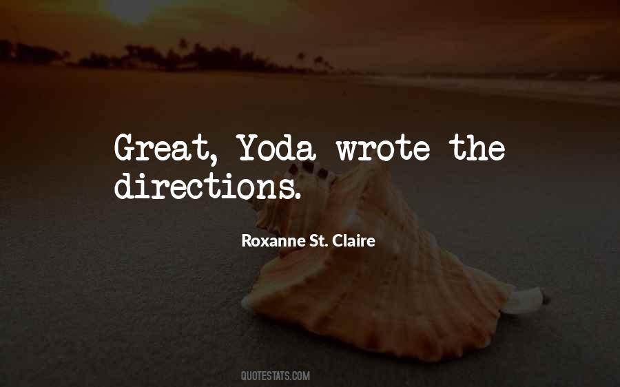 Quotes About Directions #1208608