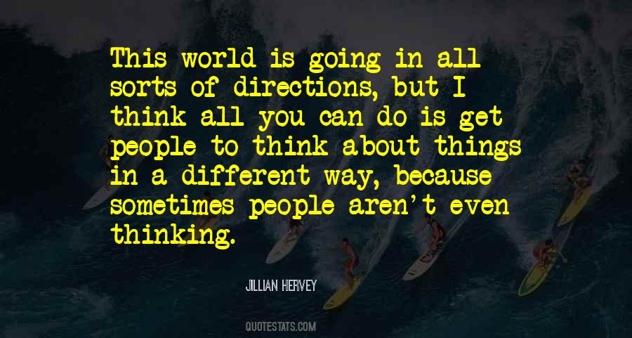 Quotes About Directions #1237693