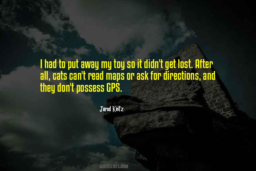 Quotes About Directions #1393687