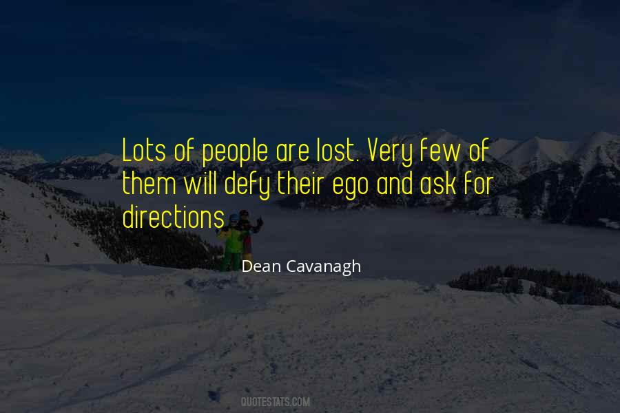 Quotes About Directions #1418517