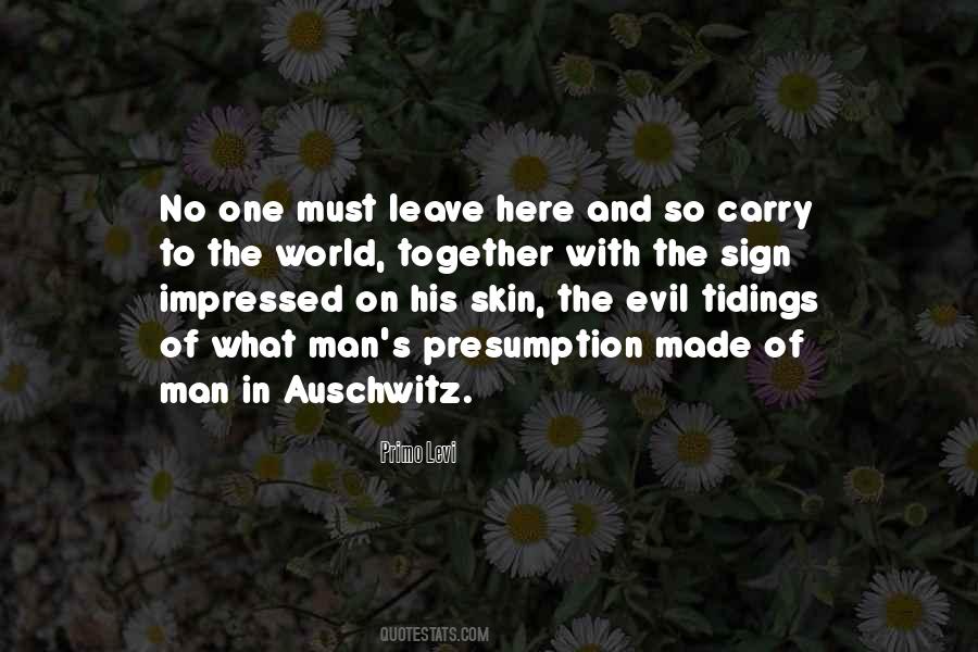 Quotes About Auschwitz #1189885